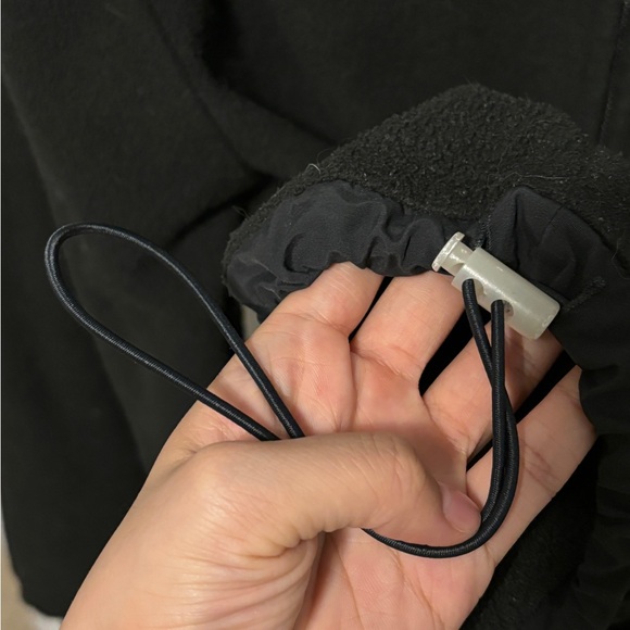 Essentials half zip up black jacket. Size M - Picture 6 of 7